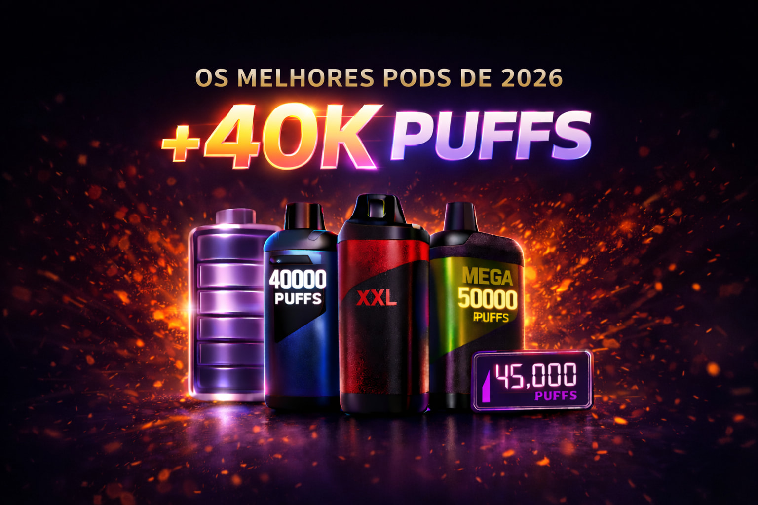 Ranking dos Melhores Pods Descartáveis 2026